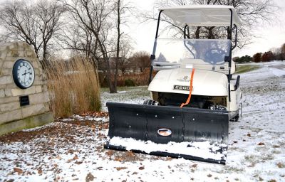 Image showing  49 in. Plow for Ez-Go Golf Cart