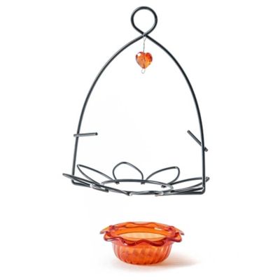 Image showing  3 oz. Flower-Shaped Oriole Bird Feeder
