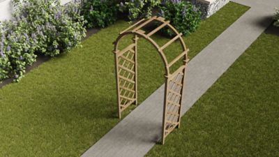 Image showing  43 in. x 23 in. x 81 in. Collingwood Cedar Arbor