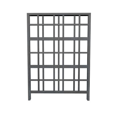 Image showing  60 in. x 60 in. Urbana Modern Trellis, Slate Gray