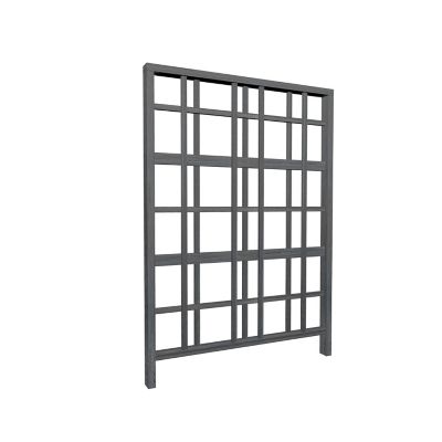 Image showing  60 in. x 60 in. Urbana Modern Trellis, Slate Gray