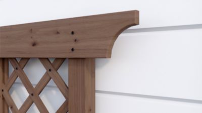 Image showing  34 in. x 73 in. Ridgewood Cedar Trellis