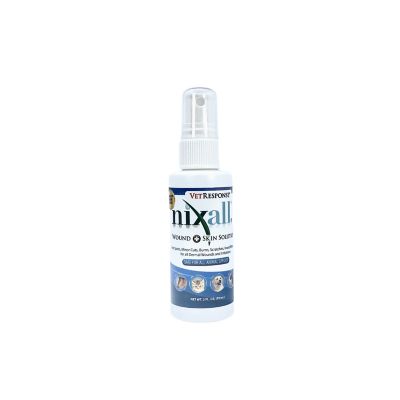 Nixall Pet Wound and Skin Solution, 2 oz.