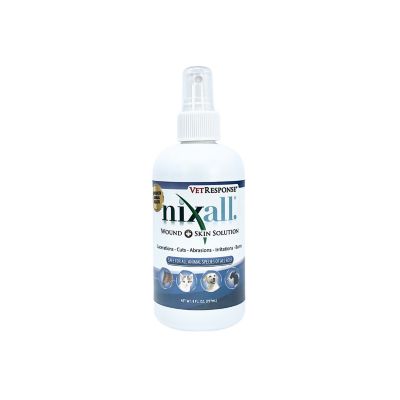 Nixall Pet Wound and Skin Solution, 8 oz.