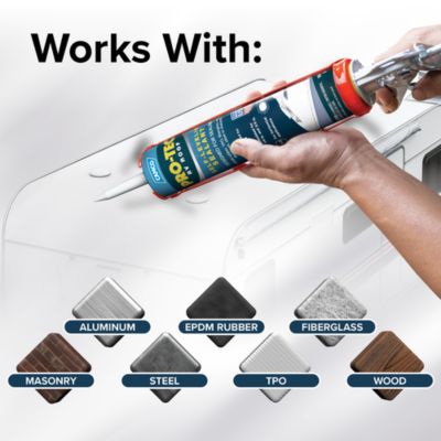 Image showing  Pro-Tec Self-Leveling RV Roof Sealant, White, E