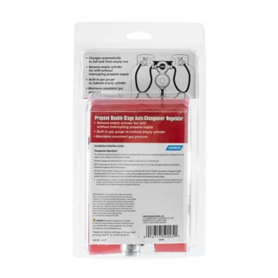 Image showing  Propane Double-Stage Auto-Changeover Regulator, Clam