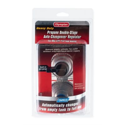 Image showing  Propane Double-Stage Auto-Changeover Regulator, Clam