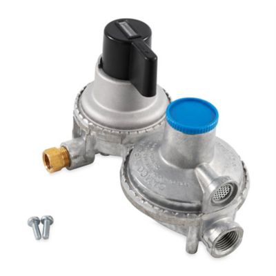 Image showing  Propane Double-Stage Auto-Changeover Regulator, Clam