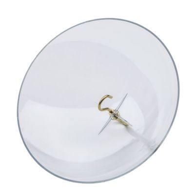 Image showing  Protective Cover for Hanging Bird Feeders, Clear