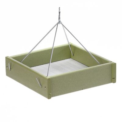 Birds Choice Recycled Small Hanging Platform Tray Bird Feeder