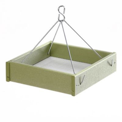 Image showing  2 qt. Recycled Small Hanging Platform Tray Bird Feeder