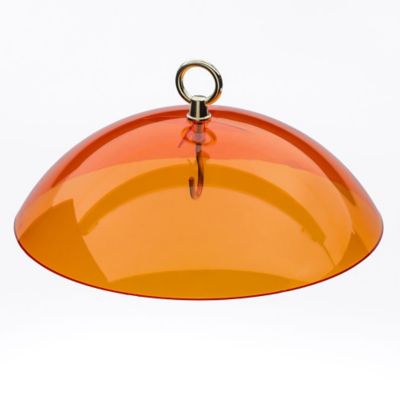 Birds Choice Hanging Orange Dome Bird Feeder Cover