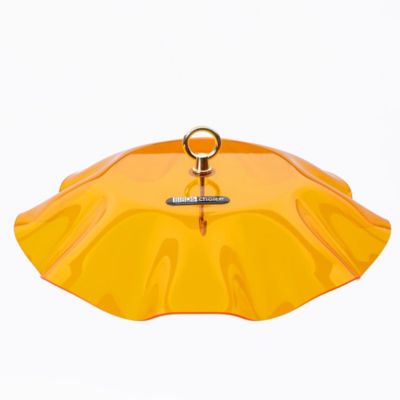 Birds Choice Weather Guard Cover for Hanging Bird Feeders, Orange