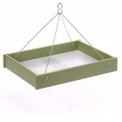 Birds Choice 3 qt. Large Recycled Hanging Tray Bird Feeder