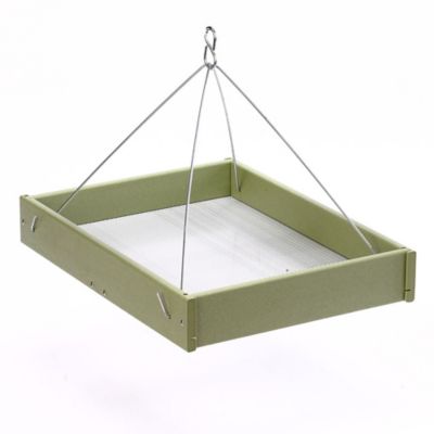 Image showing  3 qt. Large Recycled Hanging Tray Bird Feeder