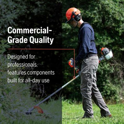 Image showing 8 th Husqvarna 336FR 18.5 in. 34.6cc Straight Shaft Gas Brush Cutter, 2-Cycle