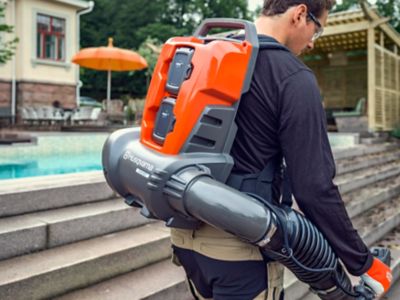 Image showing 5 th Husqvarna 340iBT 135 MPH/485 CFM 40V Cordless Backpack Leaf Blower, Battery and Charger Not Included