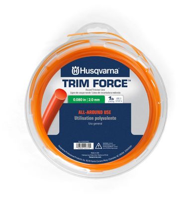 Husqvarna Trimforce Round Trimmer Line, 0.08 in. x 400 ft.