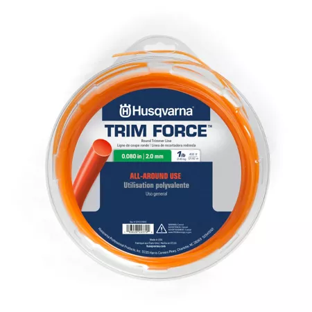 Husqvarna Trimforce Round Edger Line 0.08-in x 400-ft Trimmer Lines Spools & Blades