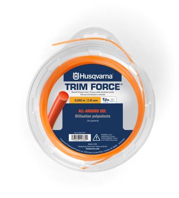 Husqvarna 0.095 in. x 140 ft. TrimForce Round Trimmer Line, Orange