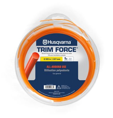 Husqvarna Trimforce Round Trimmer Line, 0.105 in. x 230 ft., Orange