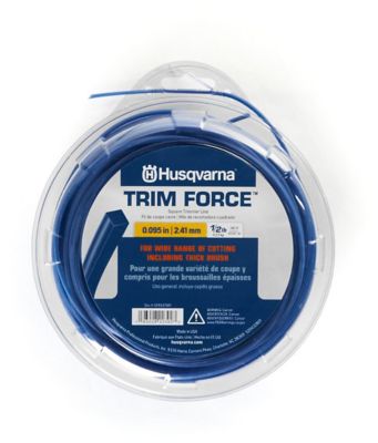 Husqvarna Trimforce Square Trimmer Line, 0.095 in. x 140 ft., Blue