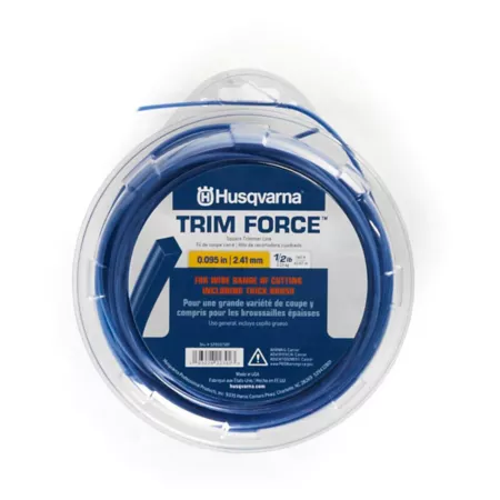 Husqvarna Trimforce Square Edger Line 0.095-in x 140-ft Blue Trimmer Lines Spools & Blades