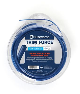 Husqvarna Trimforce Square Trimmer Line, 0.130 in. x 76 ft.