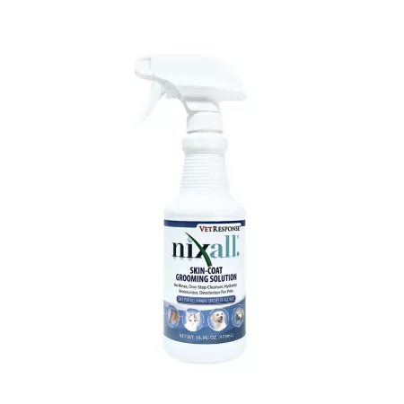 Nixall Pet Skin and Coat Grooming Solution 16 oz. Grooming Sprays & Detanglers