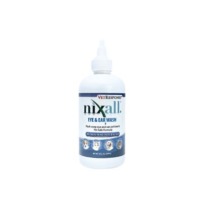 Nixall Pet Eye and Ear Wash, 8 oz.