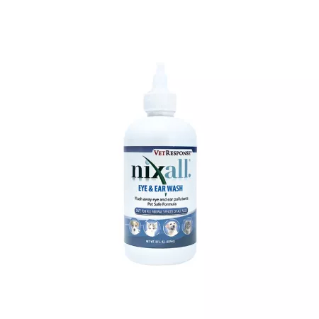 Nixall Pet Eye and Ear Cleaner 8 oz. Dog Eye Care