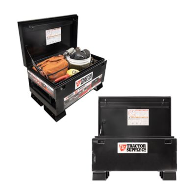Image showing  19 in. x 32 in. x 19 in. Steel Jobsite Box, Universal Storage Chest