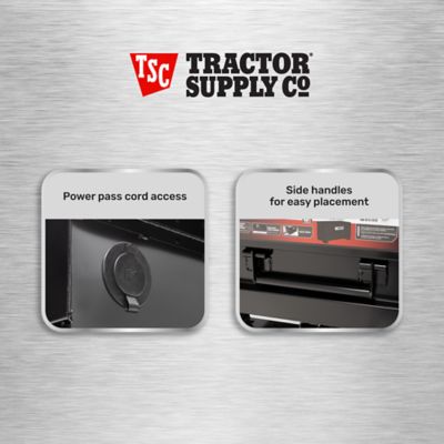 Image showing  19 in. x 32 in. x 19 in. Steel Jobsite Box, Universal Storage Chest