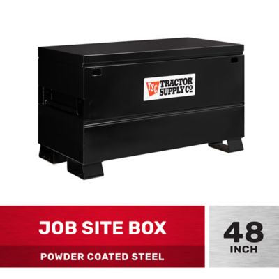 Tractor Supply 48in. Steel Jobsite Box
