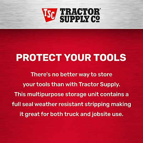 Tractor Supply Jobsite Box, 48 in. x 24 in. x 28.5 in. at Tractor