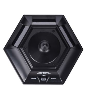 Image showing  Outdoor Solar Wall Light Sconce Classic Vintage White/Yellow LED incl. Wall Mount Kit