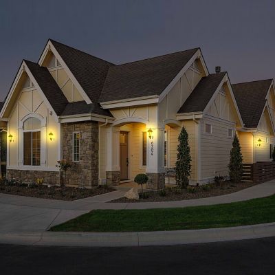 Image showing  Outdoor Solar Wall Light Sconce Classic Vintage White/Yellow LED incl. Wall Mount Kit