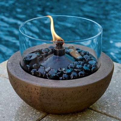 Image showing  10.5 in. Tabletop Fire Bowl with Citronella Canister
