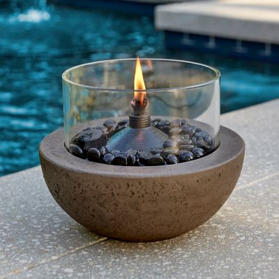 Image showing  10.5 in. Tabletop Fire Bowl with Citronella Canister
