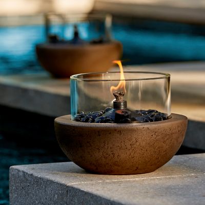 Image showing  10.5 in. Tabletop Fire Bowl with Citronella Canister