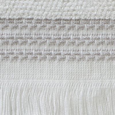 Image showing  Casual Mine and Yours Hand Towel Set, White, 2 pc.