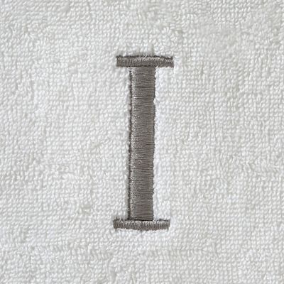 Image showing  Casual Monogram I Bath Towel, White