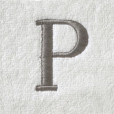 Image showing  Casual Monogram P Bath Towel, White