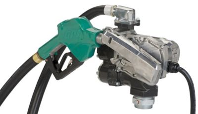 Image showing  25 GPM 12V Fuel Transfer Pump, Automatic Diesel Nozzle