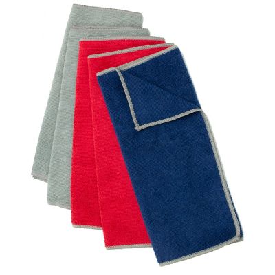 Image showing  Final Shine Microfiber Auto Cloths, Sleeve, 5-Pack