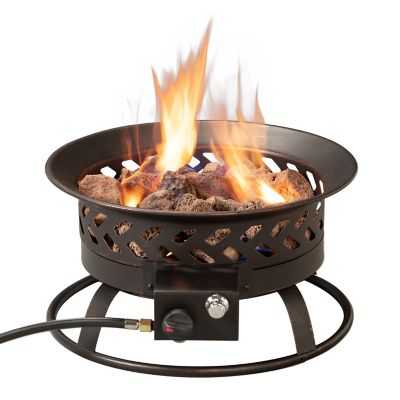 Image showing  18.5 in. Portable Propane Gas Outdoor Fire Pit