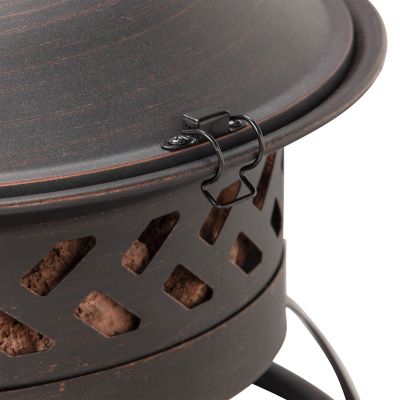 Image showing  18.5 in. Portable Propane Gas Outdoor Fire Pit