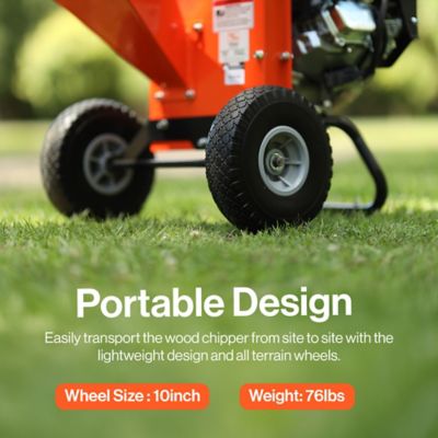 Image showing 5 th SuperHandy 3 in. Diameter 209cc Gas Wood Chipper
