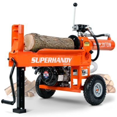 SuperHandy Gas-Powered Hydraulic Log Splitter TRI-GUO077