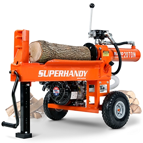 SuperHandy Gas-Powered Hydraulic Log Splitter TRI-GUO077 at Tractor Supply  Co.
